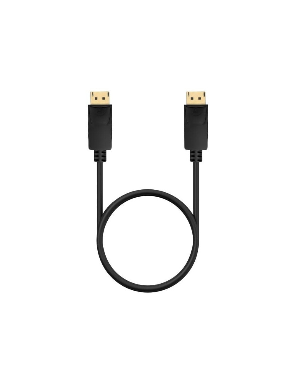 Cable DisplayPort 1.2 CCS 4K Aisens A124-0741/ DisplayPort Macho - DisplayPort Macho/ Hasta 5W/ 2300Mbps/ 3m/ Negro