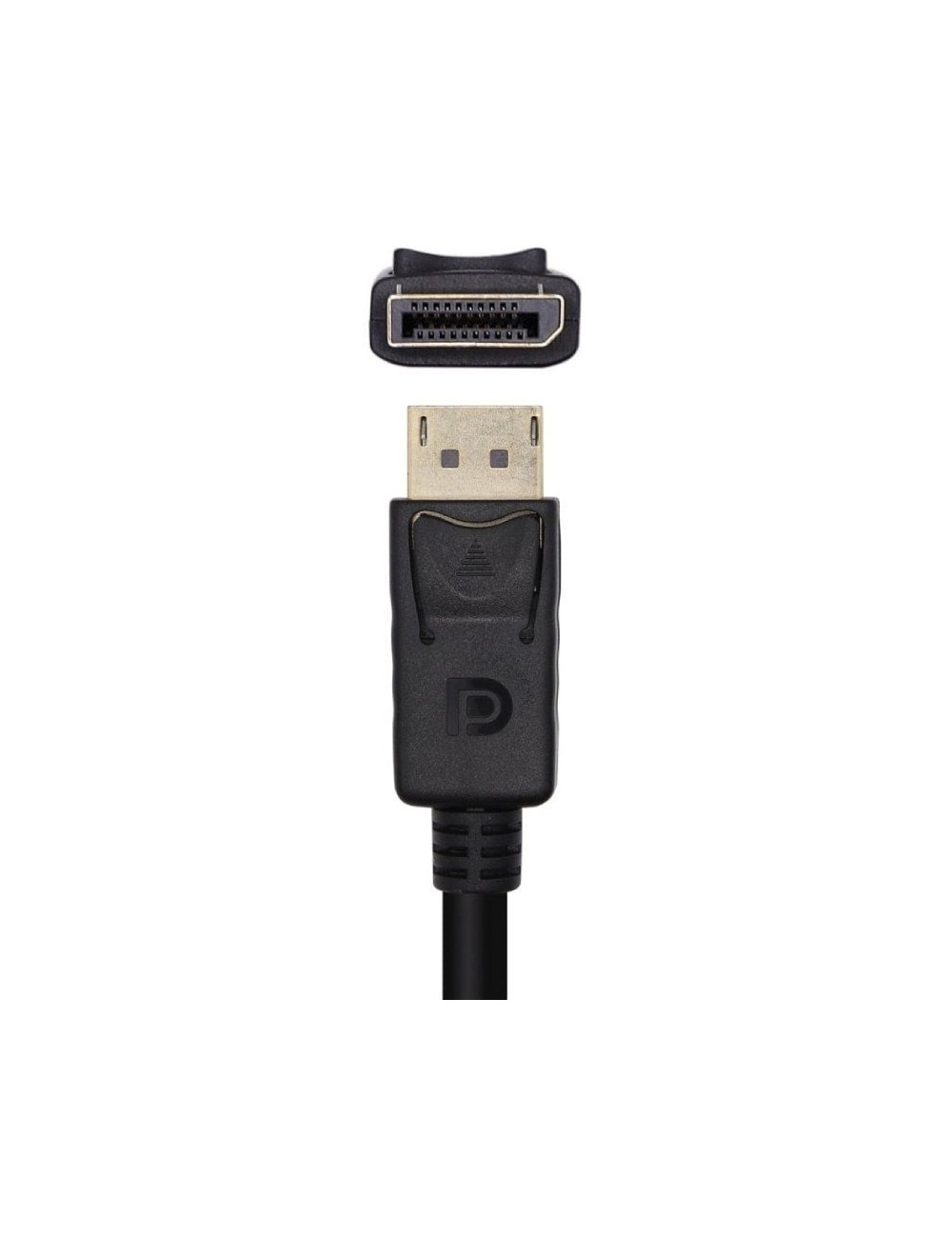 Cable Conversor Aisens A125-0462/ DisplayPort Macho - VGA Macho/ Hasta 5W/ 2300Mbps/ 3m/ Negro