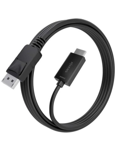 Cable Conversor Aisens A125-0895/ DisplayPort Macho - HDMI 4K Macho/ 3m/ Negro