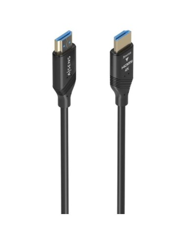 Cable HDMI 2.0 AOC 4K Aisens A148-0930/ HDMI Macho - HDMI Macho/ 20m/ Negro