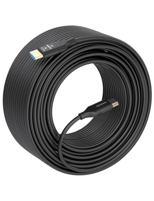 Cable HDMI 2.0 AOC 4K Aisens A148-0931/ HDMI Macho - HDMI Macho/ 25m/ Negro