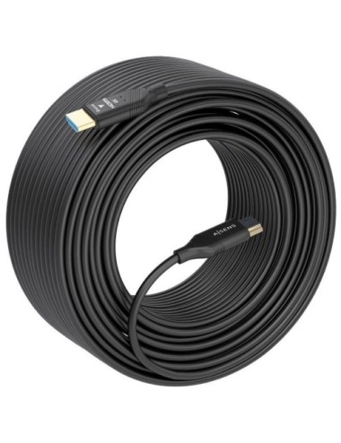 Cable HDMI 2.0 AOC 4K Aisens A148-0932/ HDMI Macho - HDMI Macho/ 30m/ Negro