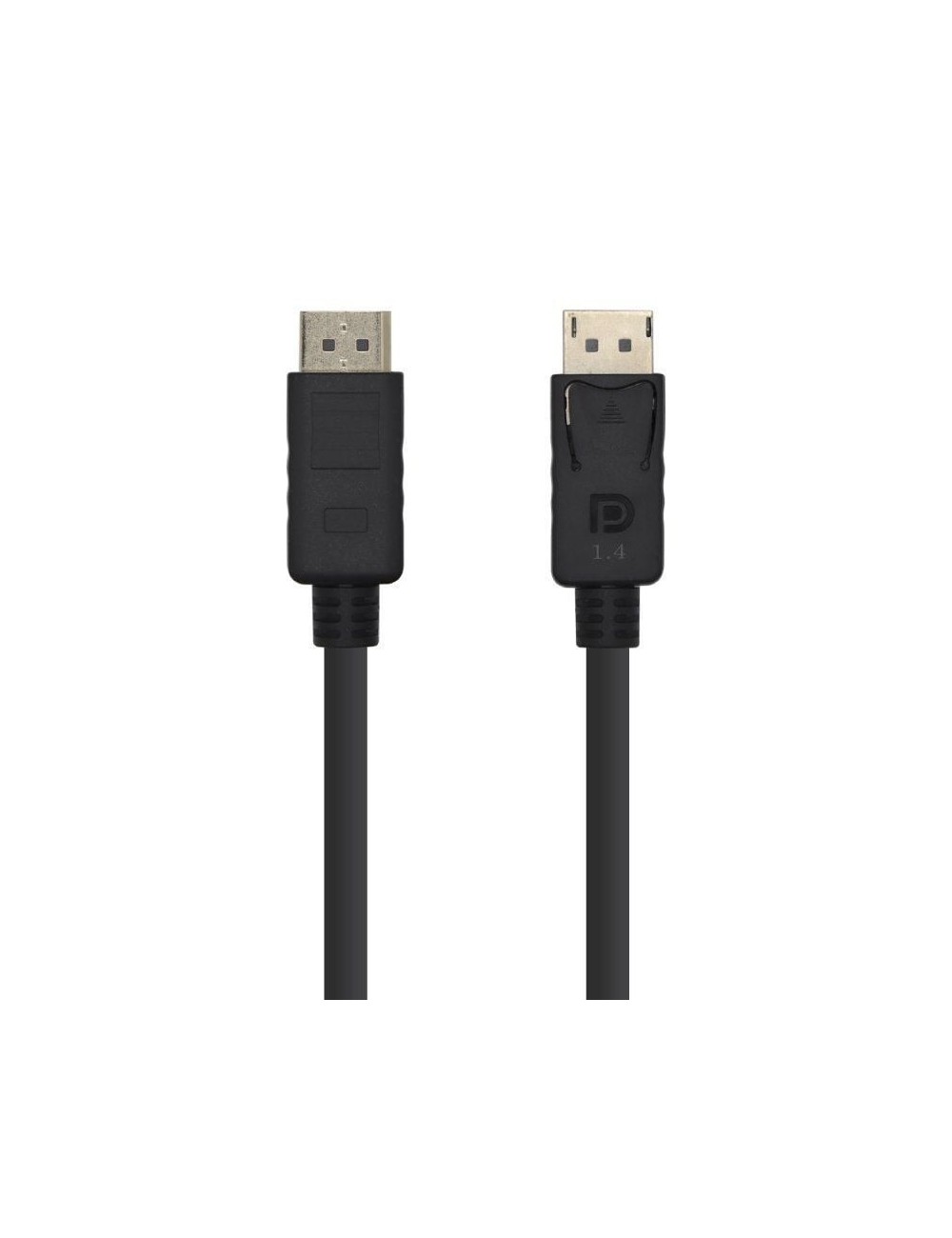 Cable DisplayPort 1.4 8K Aisens A149-0390/ DisplayPort Macho - DisplayPort Macho/ 2m/ Negro