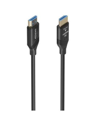 Cable HDMI 2.1 AOC 8K Aisens A153-0936/ HDMI Macho - HDMI Macho/ 25m/ Negro