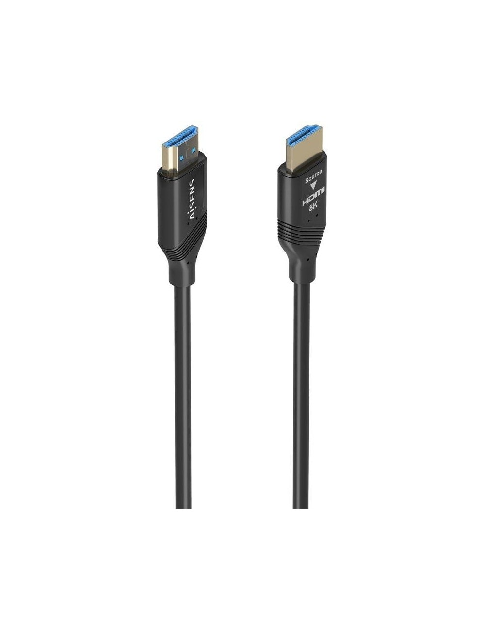 Cable HDMI 2.1 AOC 8K Aisens A153-0937/ HDMI Macho - HDMI Macho/ 30m/ Negro