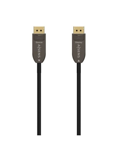 Cable DisplayPort 1.4 AOC 8K Aisens A155-0608/ DisplayPort Macho - DisplayPort Macho/ 20m/ Negro