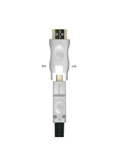 Cable HDMI 2.0 AOC 4K Desmontable Aisens A148-0510/ HDMI Macho / D Macho - HDMI Macho/ 15m/ Negro
