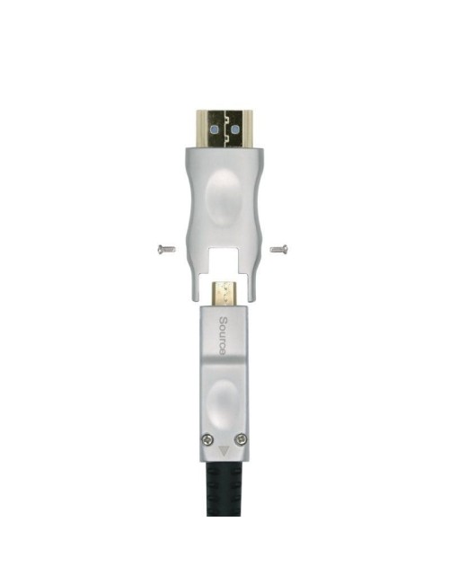 Cable HDMI 2.0 AOC 4K Desmontable Aisens A148-0510/ HDMI Macho / D Macho - HDMI Macho/ 15m/ Negro
