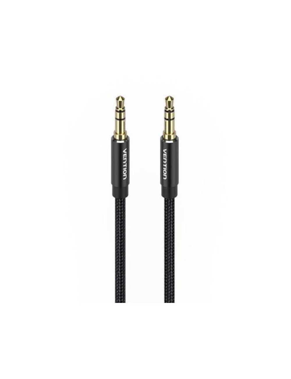 Cable Estéreo Vention BAWBG/ Jack 3.5 Macho - Jack 3.5 Macho/ 1.5m/ Negro