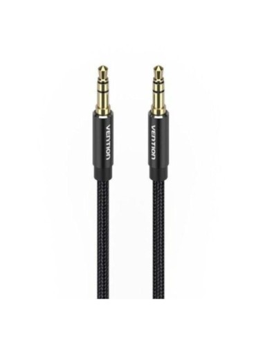 Cable Estéreo Vention BAWBI/ Jack 3.5 Macho - Jack 3.5 Macho/ 3m/ Negro