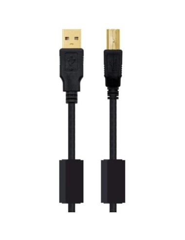 CABLE USB 2.0 IMPRESSORA NANOCABLE - 3MTS - NEGRE ( 10.01.1203 )