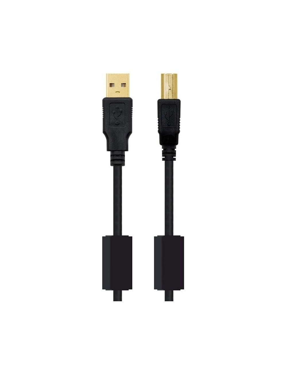 CABLE USB 2.0 IMPRESSORA NANOCABLE - 3MTS - NEGRE ( 10.01.1203 )