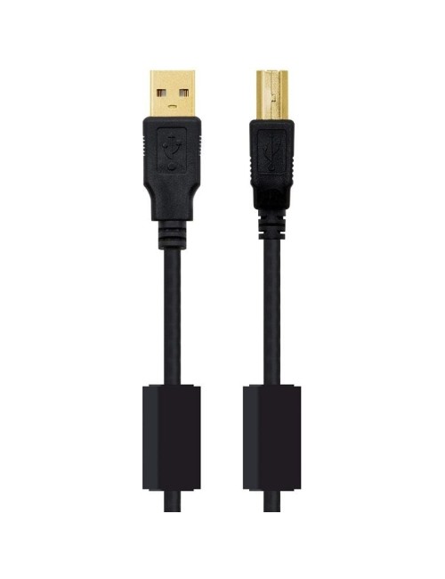 CABLE USB 2.0 IMPRESSORA NANOCABLE - 3MTS - NEGRE ( 10.01.1203 )