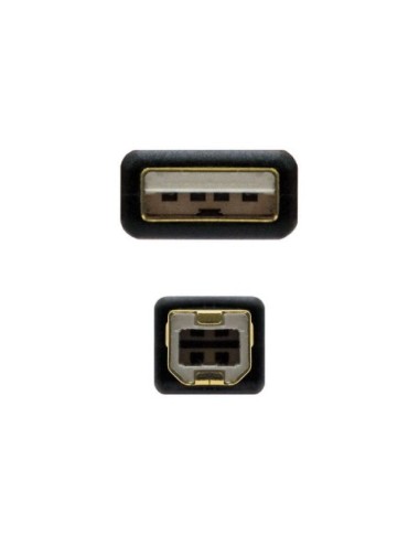 CABLE USB 2.0 IMPRESSORA NANOCABLE - 5MTS - NEGRE ( 10.01.1205 )