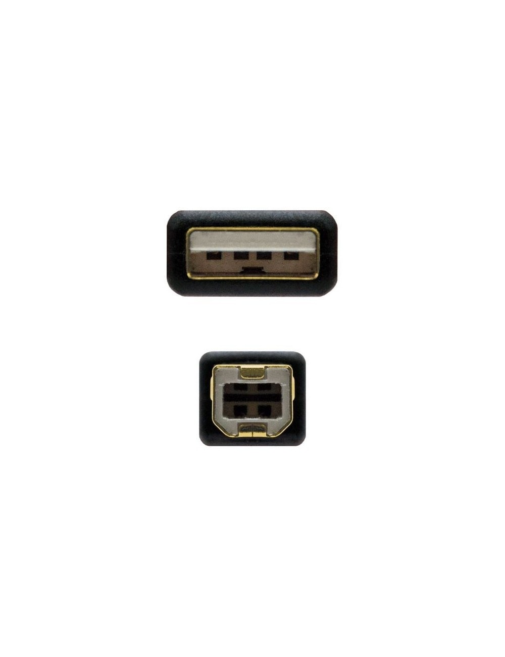 CABLE USB 2.0 IMPRESSORA NANOCABLE - 5MTS - NEGRE ( 10.01.1205 )