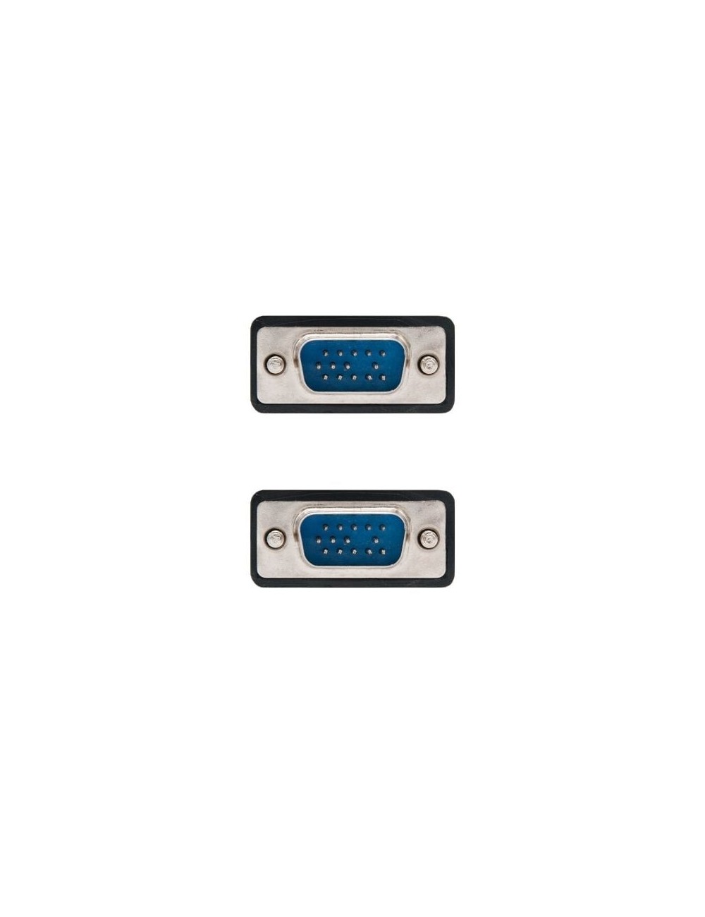 Cable SVGA Nanocable 10.15.0102/ VGA Macho - VGA Macho/ 1.8m/ Negro