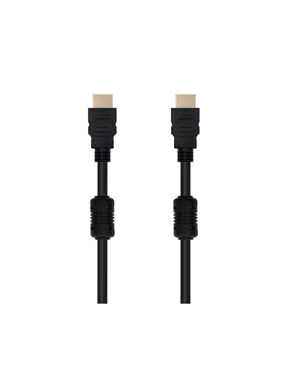 Cable HDMI 1.4 Nanocable 10.15.1802/ HDMI Macho - HDMI Macho/ 1.8m/ Negro