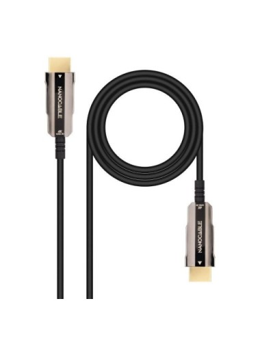 Cable HDMI 2.0 4K AOC Nanocable 10.15.2020/ HDMI Macho - HDMI Macho/ 20m/ Negro