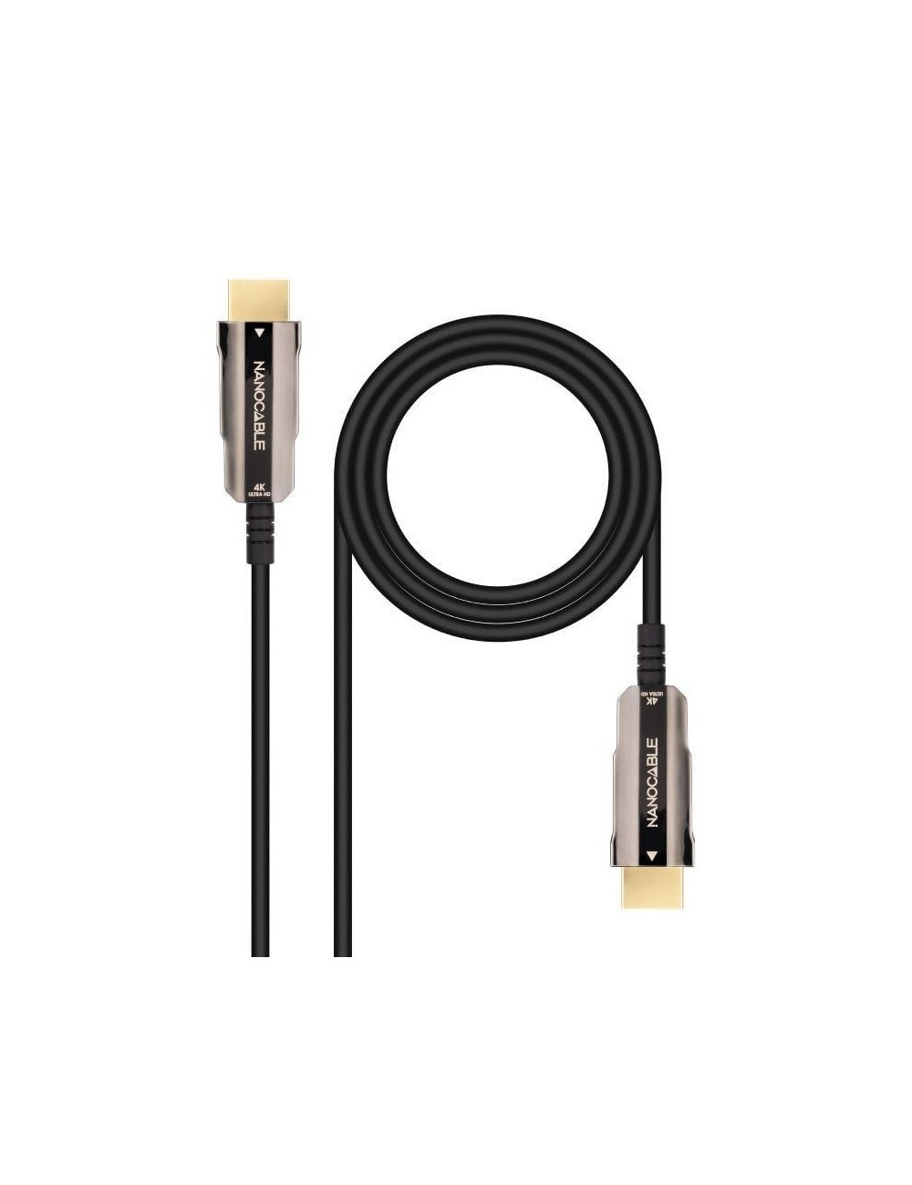Cable HDMI 2.0 4K AOC Nanocable 10.15.2020/ HDMI Macho - HDMI Macho/ 20m/ Negro