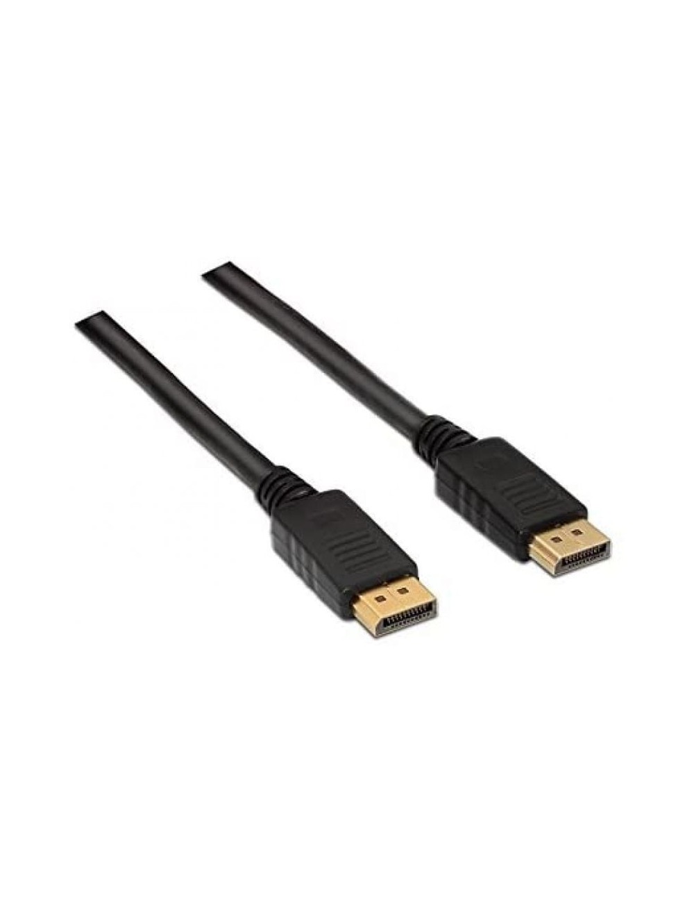 Cable DisplayPort 1.2 4K Nanocable 10.15.2302/ DisplayPort Macho - DisplayPort Macho/ 2m/ Negro
