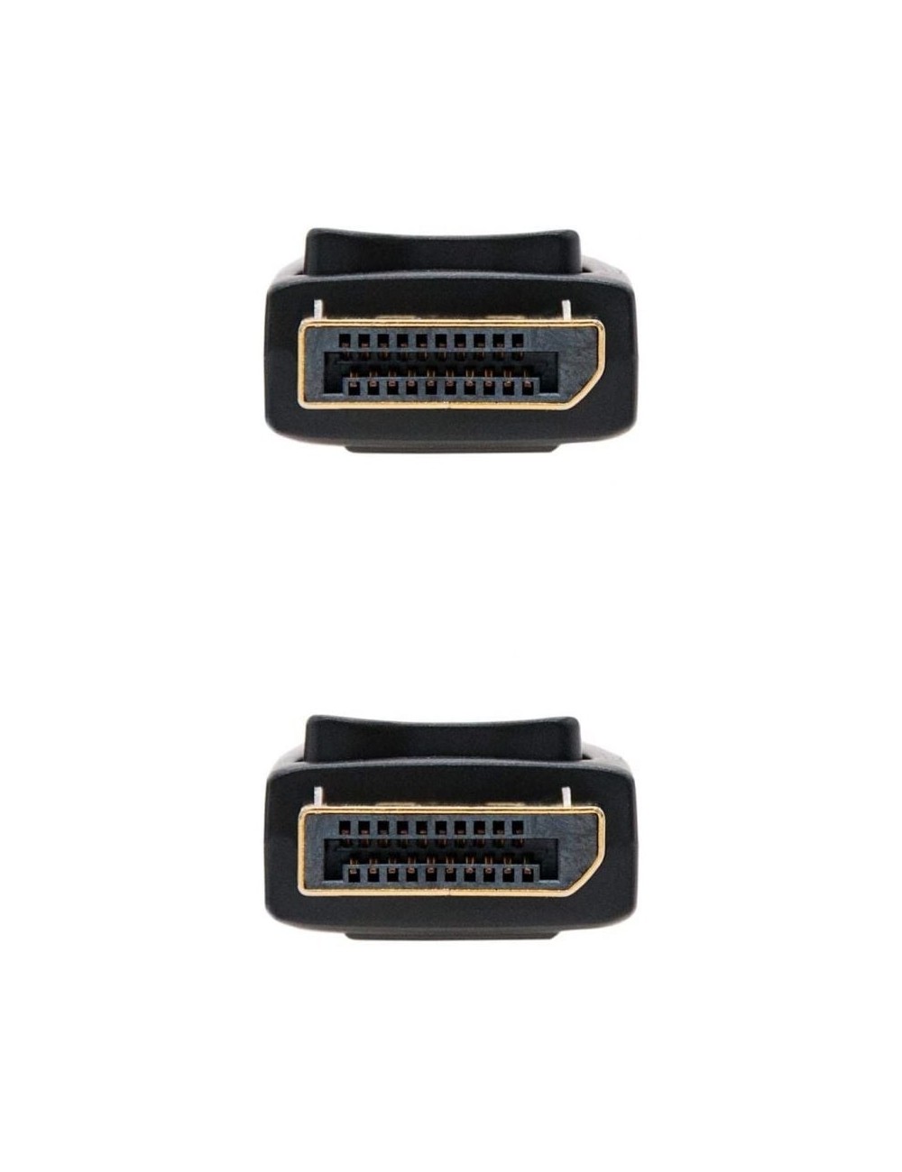 Cable DisplayPort 1.2 4K Nanocable 10.15.2303/ DisplayPort Macho - DisplayPort Macho/ 3m/ Negro
