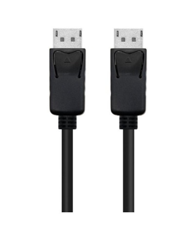 Cable DisplayPort Nanocable 10.15.2701-L150/ DisplayPort Macho - DisplayPort Macho/ 1.5m/ Negro