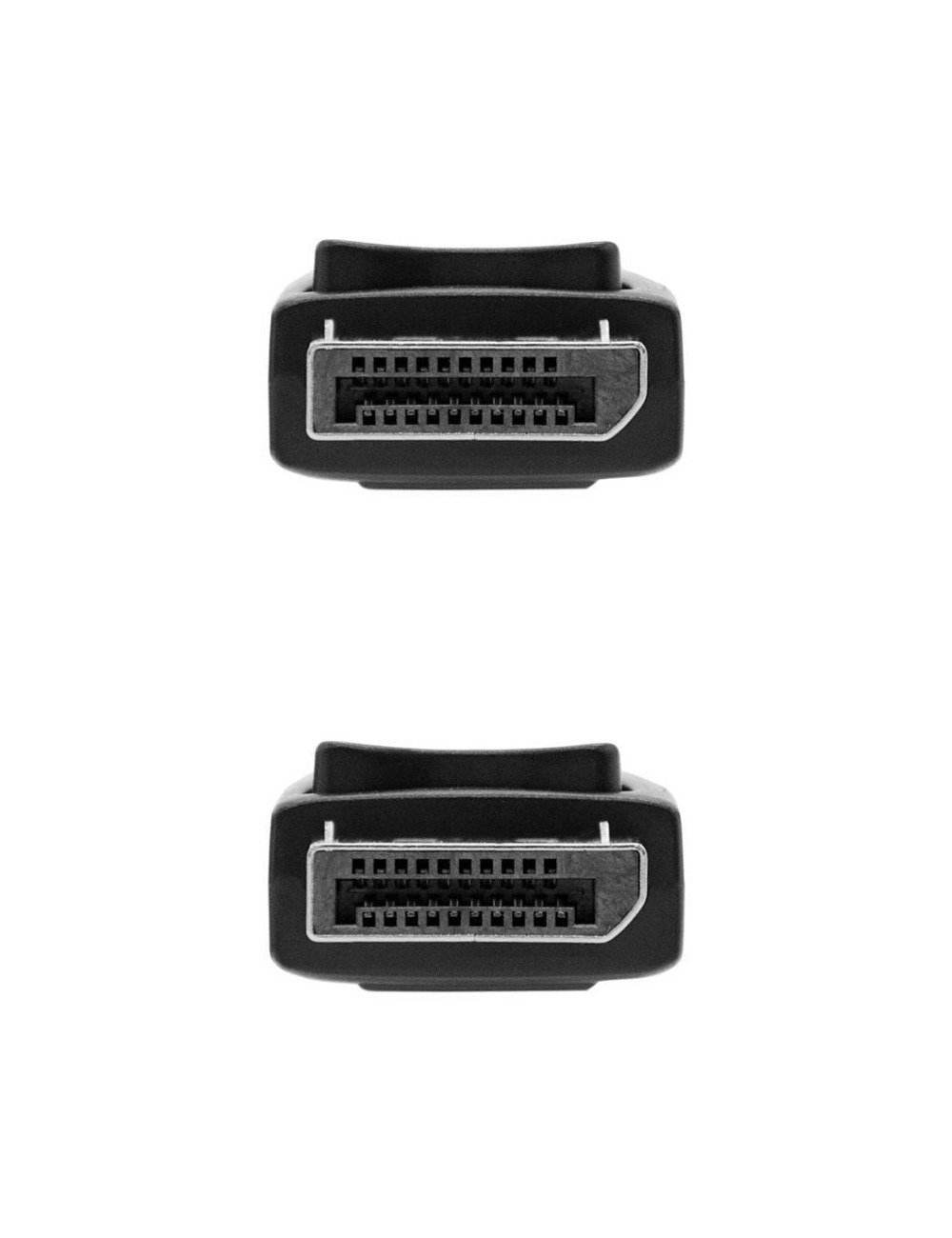 Cable DisplayPort 1.4 8K Nanocable 10.15.2801/ DisplayPort Macho - DisplayPort Macho/ 1m/ Certificado/ Negro