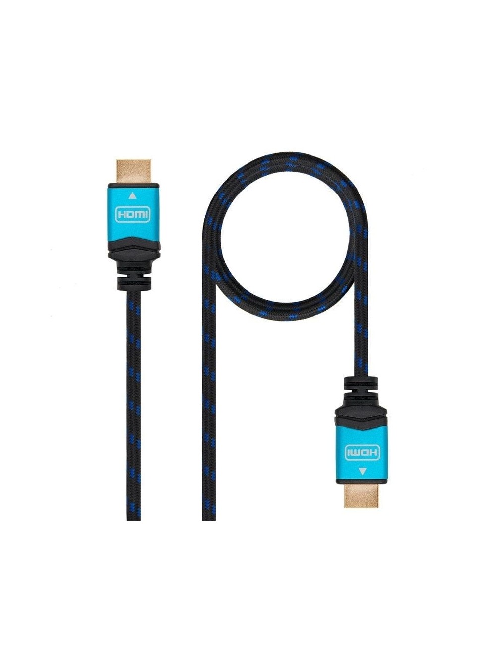 Cable HDMI 2.0 4K Nanocable 10.15.3703/ HDMI Macho - HDMI Macho/ 3m/ Negro