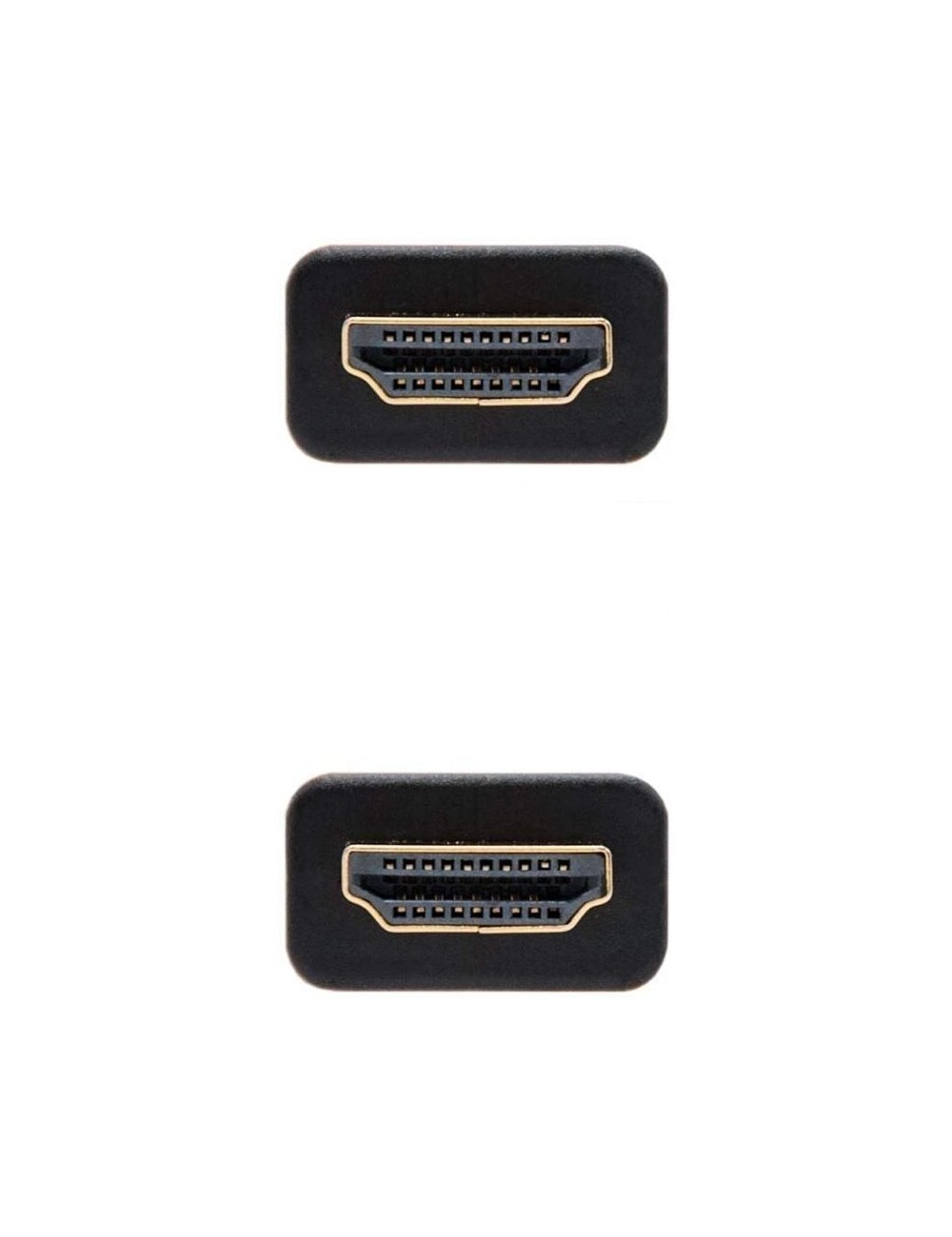 Cable HDMI 2.0 4K Nanocable 10.15.3705/ HDMI Macho - HDMI Macho/ 5m/ Negro/ Azul