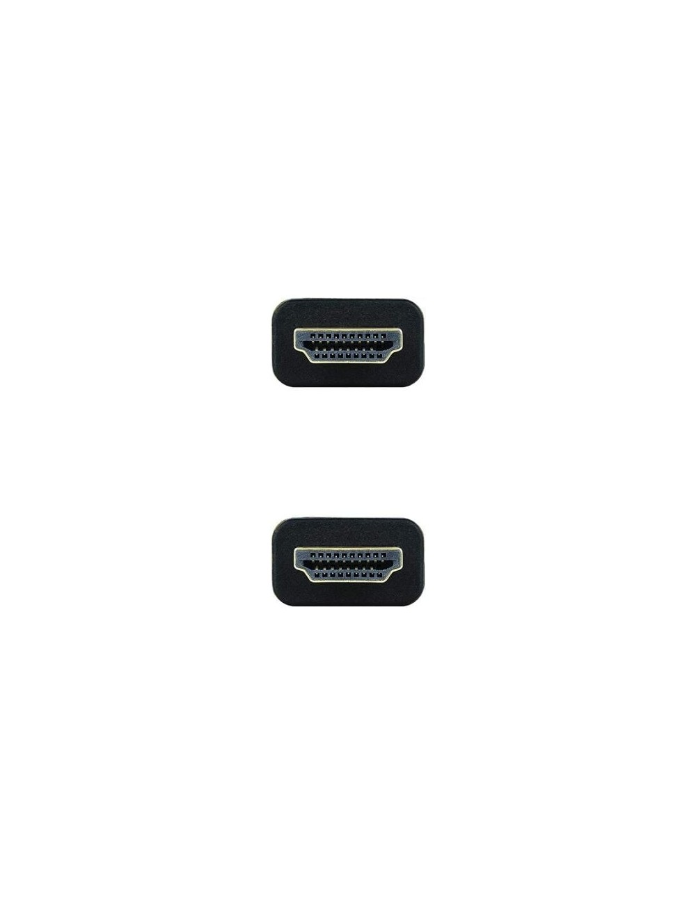 Cable HDMI 2.0 4K Nanocable 10.15.3715/ HDMI Macho - HDMI Macho/ 15m/ Negro