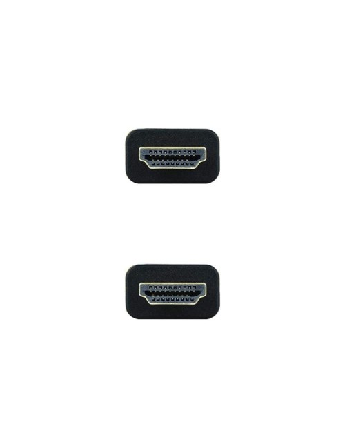Cable HDMI 2.0 4K Nanocable 10.15.3725/ HDMI Macho - HDMI Macho/ 25m/ Negro