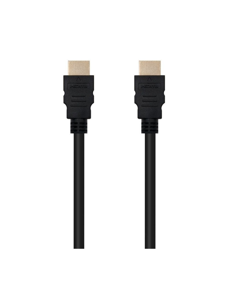 Cable HDMI 2.0 4K Nanocable 10.15.3800/ HDMI Macho - HDMI Macho/ 50cm/ Negro