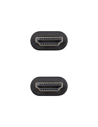 Cable HDMI 2.0 4K CCS Nanocable 10.15.3901-L150/ HDMI Macho - HDMI Macho/ 1.5m/ Negro