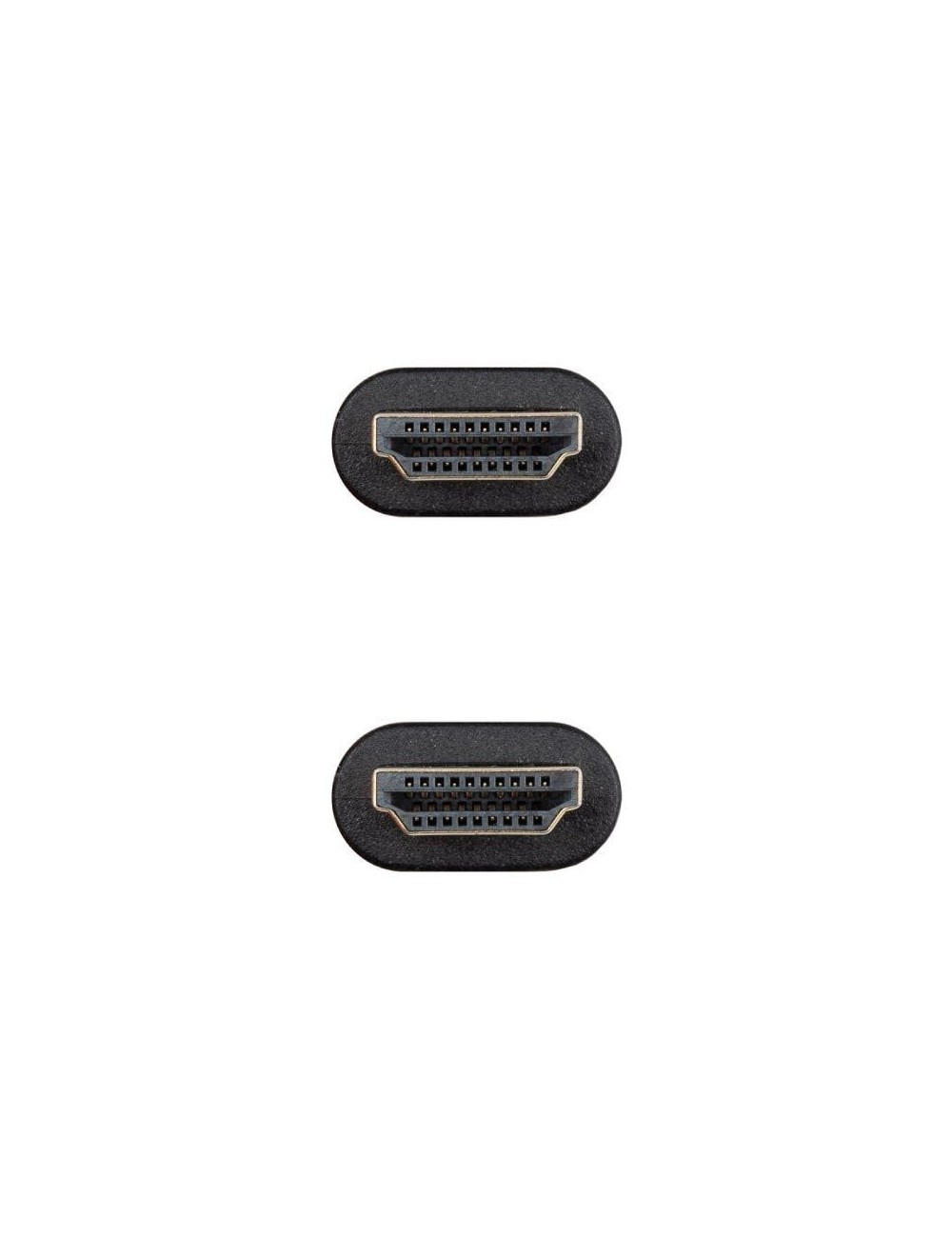 Cable HDMI 2.0 4K CCS Nanocable 10.15.3902/ HDMI Macho - HDMI Macho/ 2m/ Negro