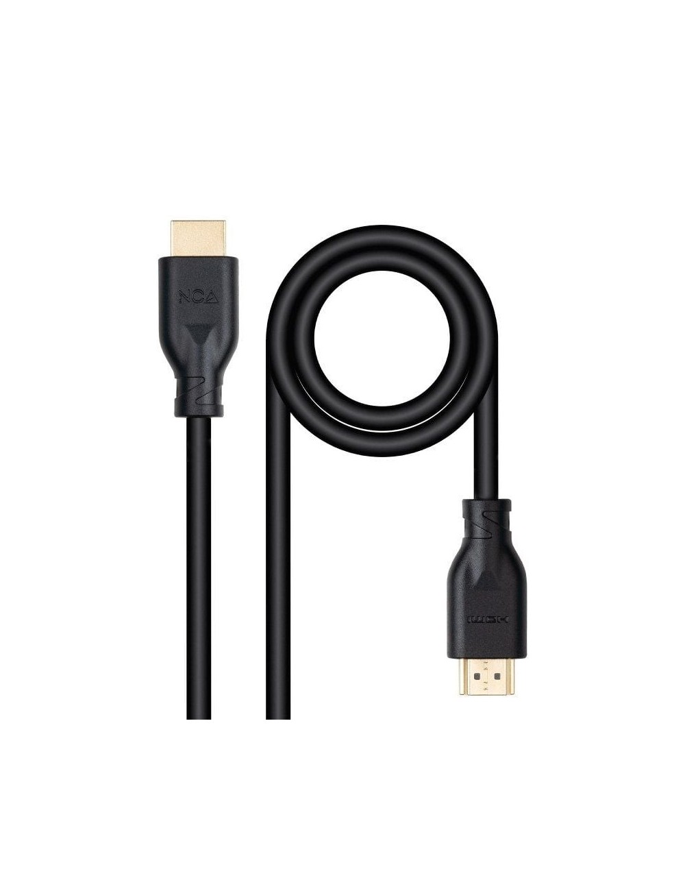 Cable HDMI 2.0 4K CCS Nanocable 10.15.3905/ HDMI Macho - HDMI Macho/ 5m/ Negro