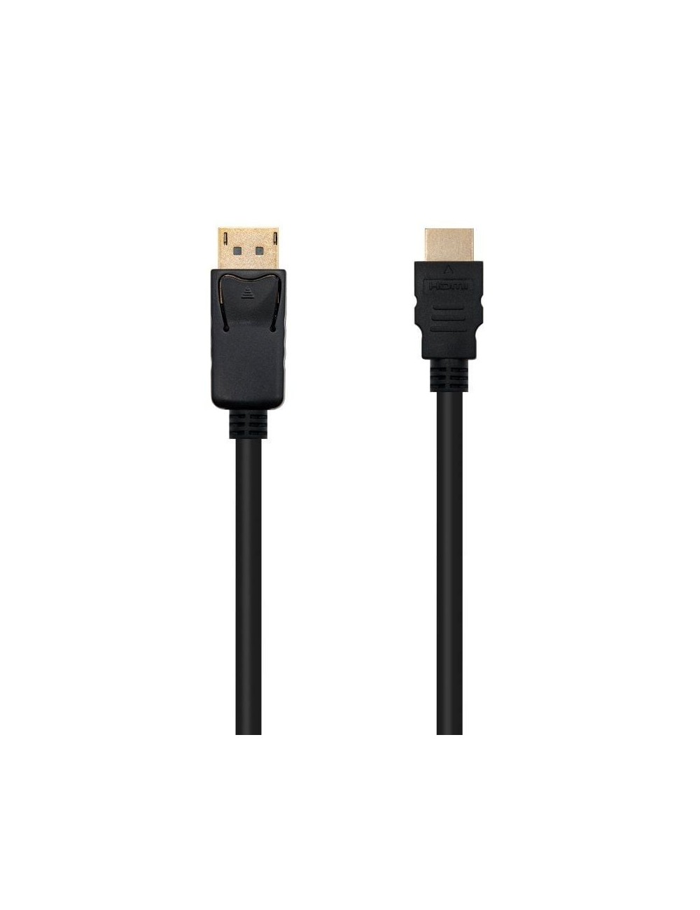 Cable Conversor Nanocable 10.15.4301/ Displayport Macho - HDMI Macho/ 1m/ Negro