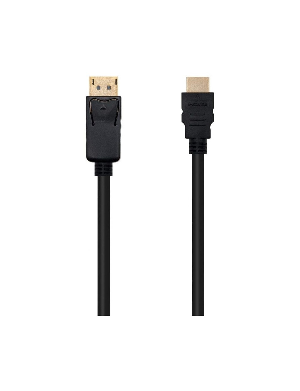 Cable DisplayPort Nanocable 10.15.4305/ DisplayPort Macho - HDMI Macho/ 5m/ Negro