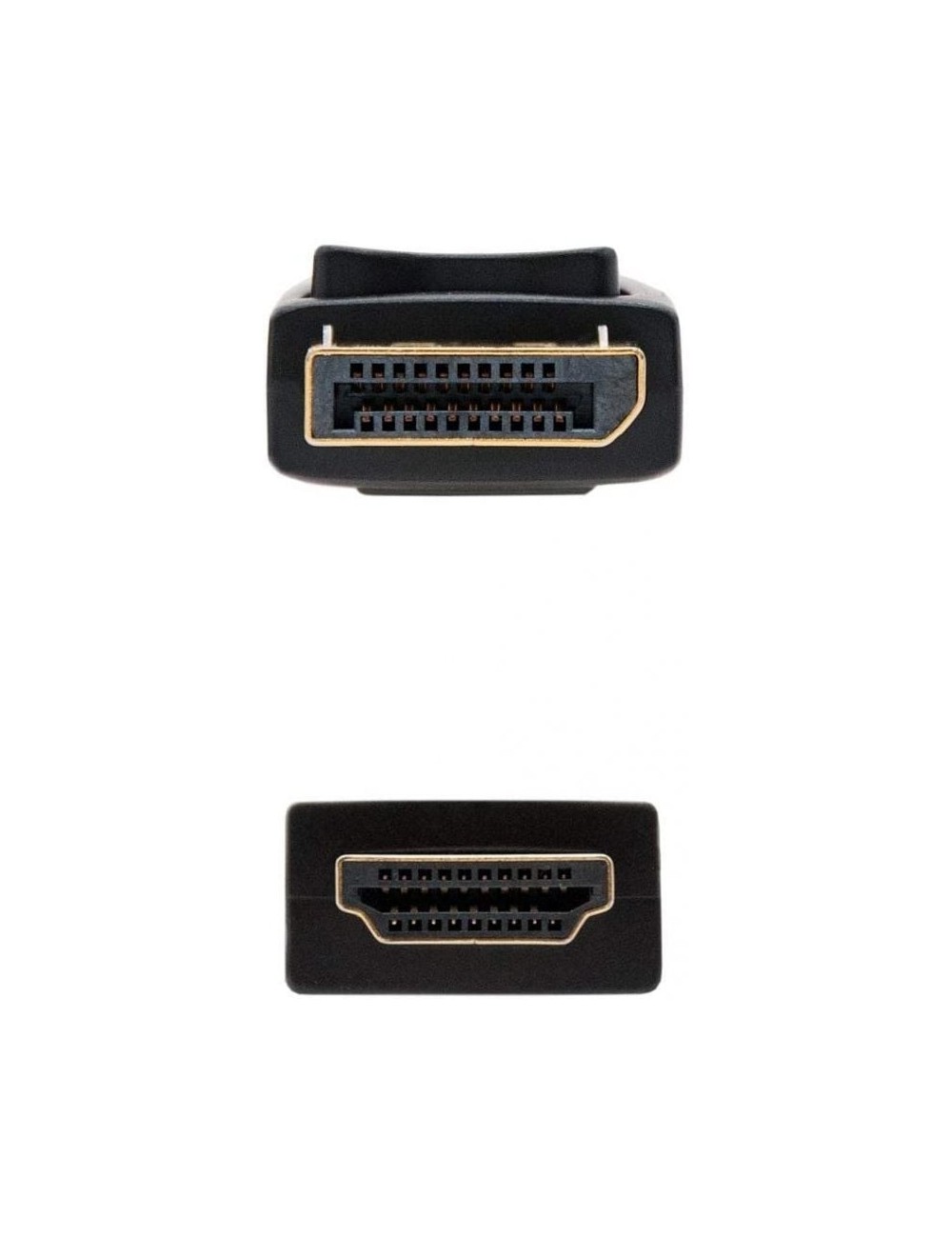 Cable DisplayPort Nanocable 10.15.4305/ DisplayPort Macho - HDMI Macho/ 5m/ Negro