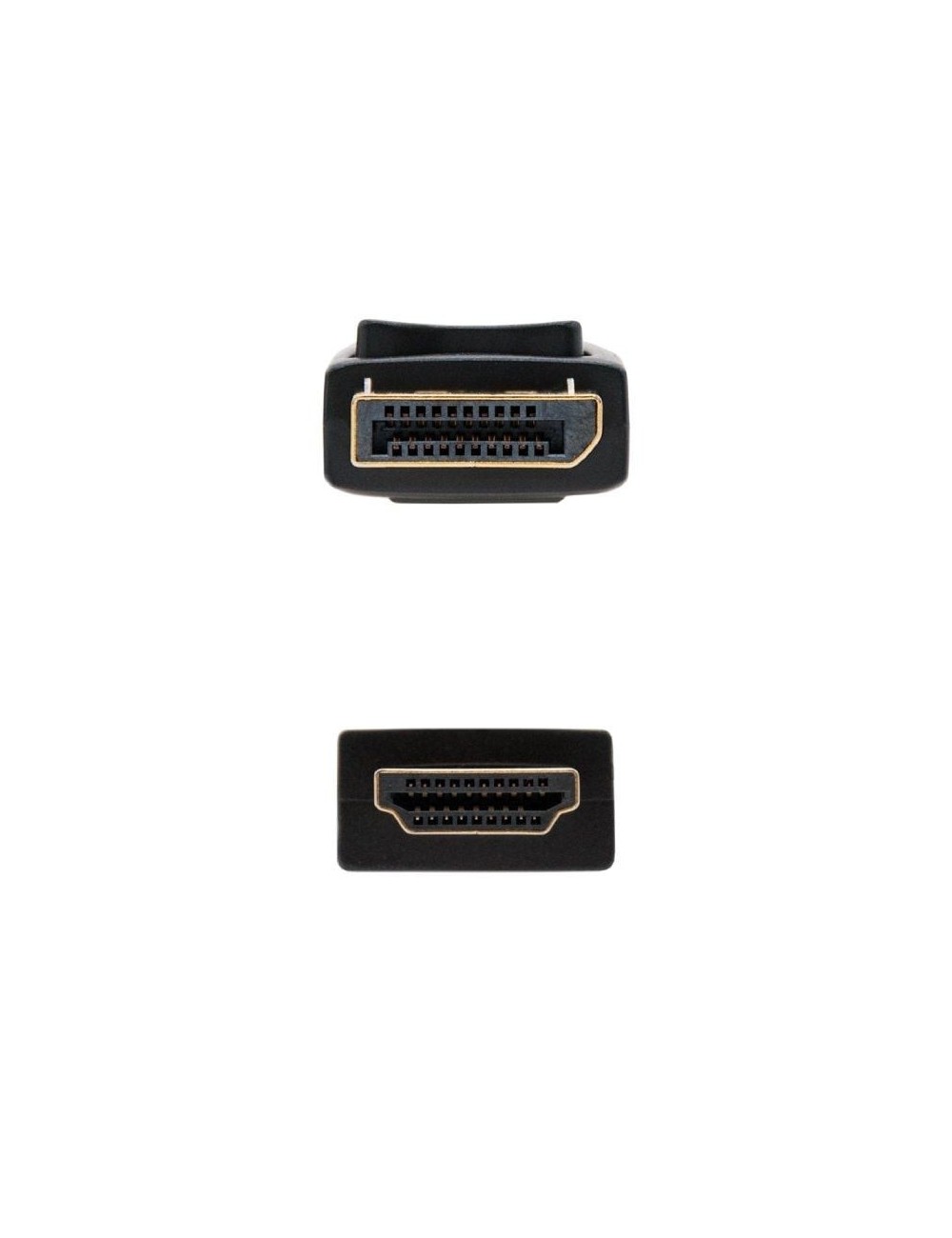 Cable Conversor Nanocable 10.15.4310/ Displayport Macho - HDMI Macho/ 10m/ Negro
