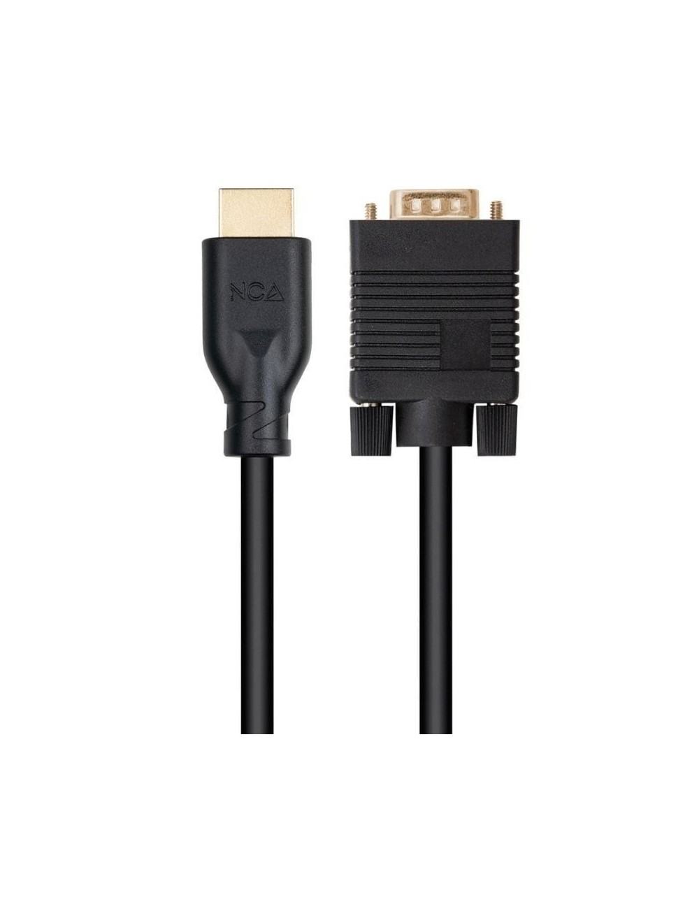 Cable Conversor Nanocable 10.15.4602/ VGA Macho - HDMI 8K Macho/ 1.8m/ Negro