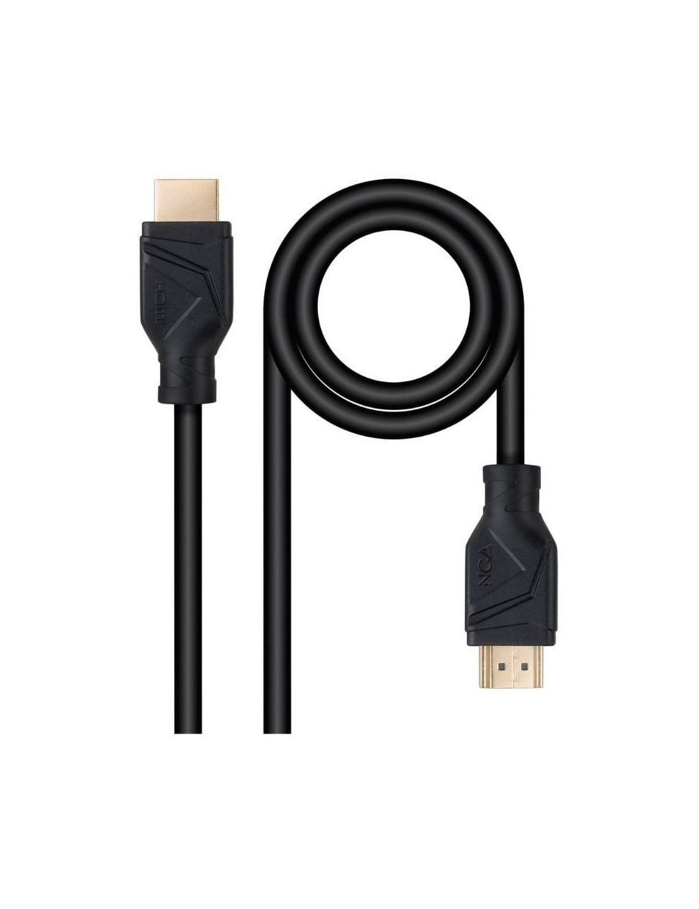 Cable HDMI 2.1 8K Nanocable 10.15.8302/ HDMI Macho - HDMI Macho/ 2m/ Negro