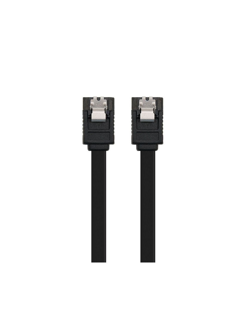 Cable SATA III Nanocable 10.18.1001-BK/ 50cm/ Negro
