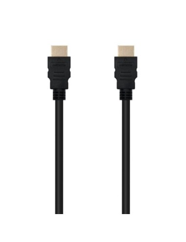CABLE NANOCABLE HDMI MASCLE A HDMI MASCLE - 1 MT - NEGRE ( 10.15.1700 )