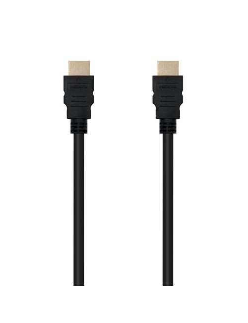 CABLE NANOCABLE HDMI MASCLE A HDMI MASCLE - 1 MT - NEGRE ( 10.15.1700 )