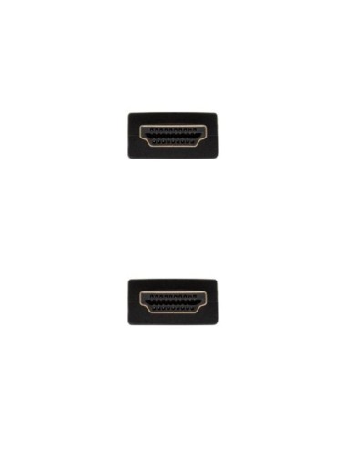 CABLE NANOCABLE HDMI MASCLE A HDMI MASCLE - 1 MT - NEGRE ( 10.15.1700 )