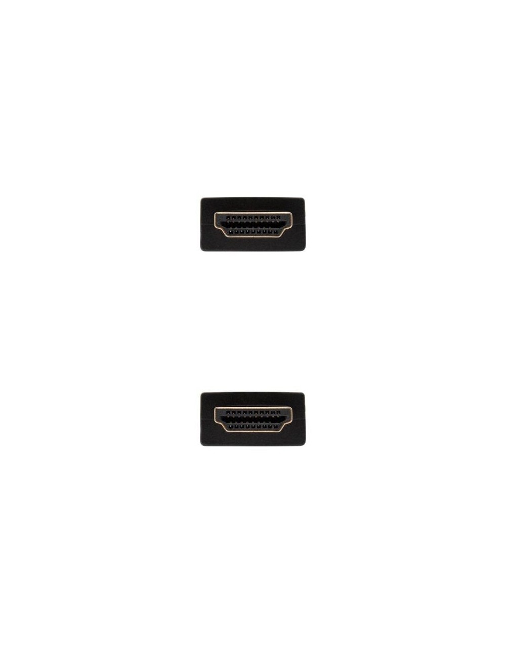CABLE NANOCABLE HDMI MASCLE A HDMI MASCLE - 1 MT - NEGRE ( 10.15.1700 )