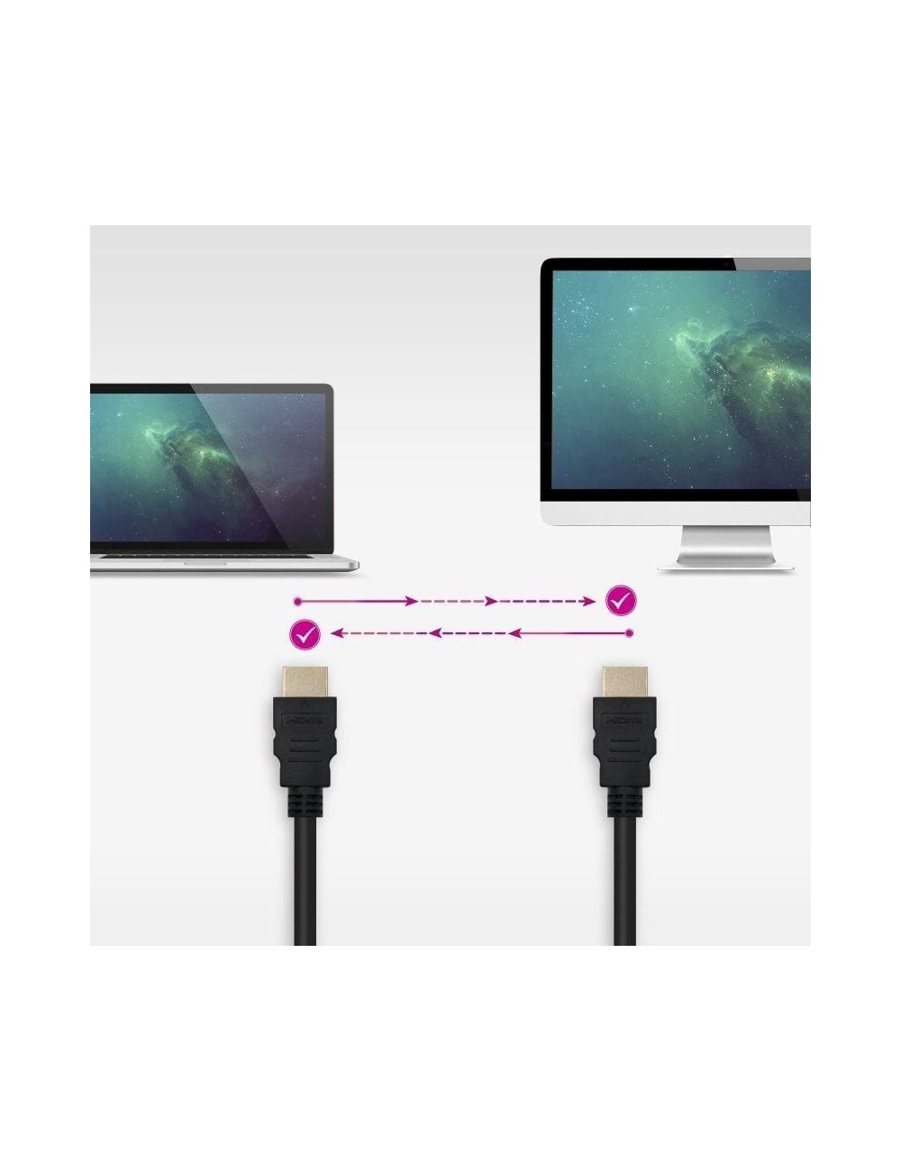 Cable HDMI 1.4 Nanocable 10.15.1701/ HDMI Macho - HDMI Macho/ 1.5m/ Negro