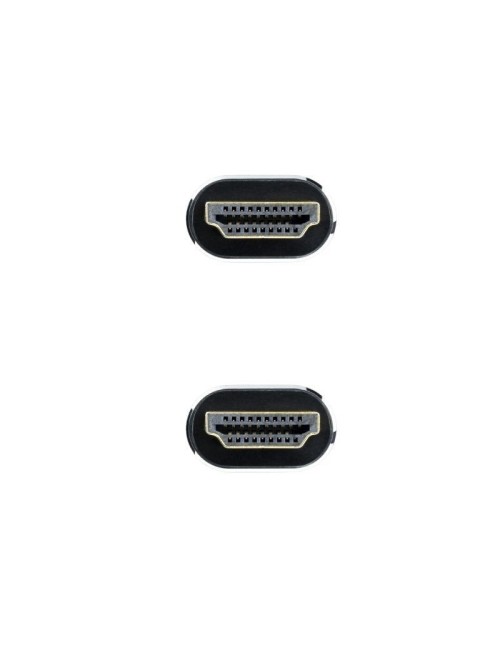 Cable HDMI 2.1 8K Nanocable 10.15.8002/ HDMI Macho - HDMI Macho/ 2m/ Negro