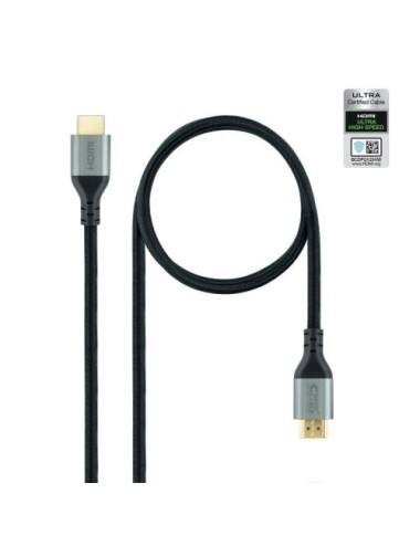 CABLE HDMI NANOCABLE 8K - 2MTS - CERTIFICAT - NEGRE ( 10.15.8102 )