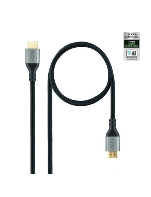 CABLE HDMI NANOCABLE 8K - 2MTS - CERTIFICAT - NEGRE ( 10.15.8102 )